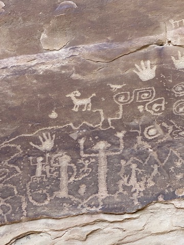 Mesa Verde National Park petroglyphs